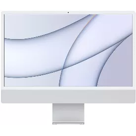 23.5" Моноблок Apple iMac 24" MGTF3, 4480x2520, Apple M1 2.064 ГГц, RAM 8 ГБ, SSD 256 ГБ, Apple M1 7-Core GPU, MacOS, серебристый